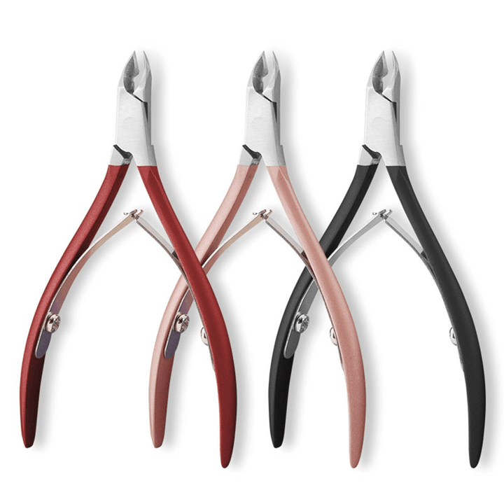 Y.F.M® Stainless Steel Ingrown Toenails Cutter Nipper Clipper Paronychia Care Dead Skin Pliers - Trendha