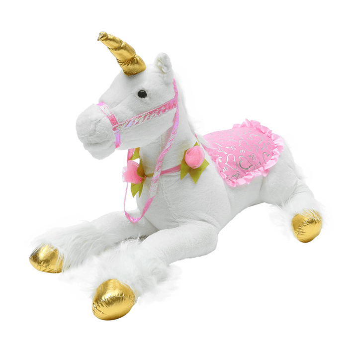 85 Cm Stuffed Unicorn Soft Giant Plush Animal Toy Soft Animal Doll - Trendha