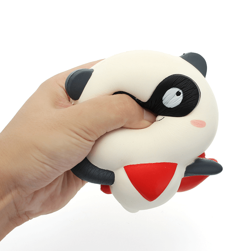 Yunxin Squishy Panda Man Robin Team 12Cm Slow Rising with Packaging Collection Gift Decor Toy - Trendha