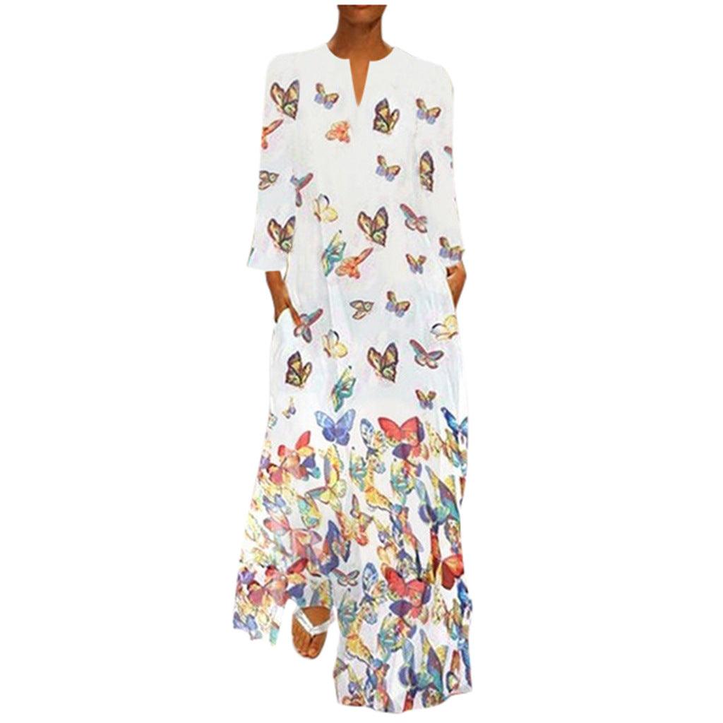 long-sleeved dress - Trendha