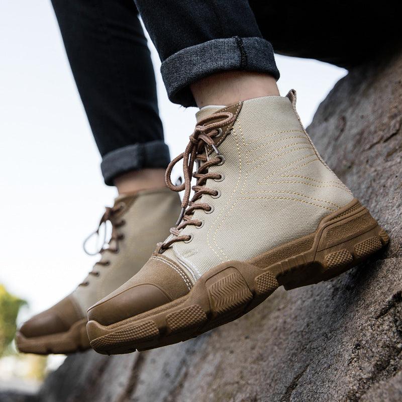 British Style Tooling Retro All-match Outdoor Sports And Leisure Martin Boots - Trendha