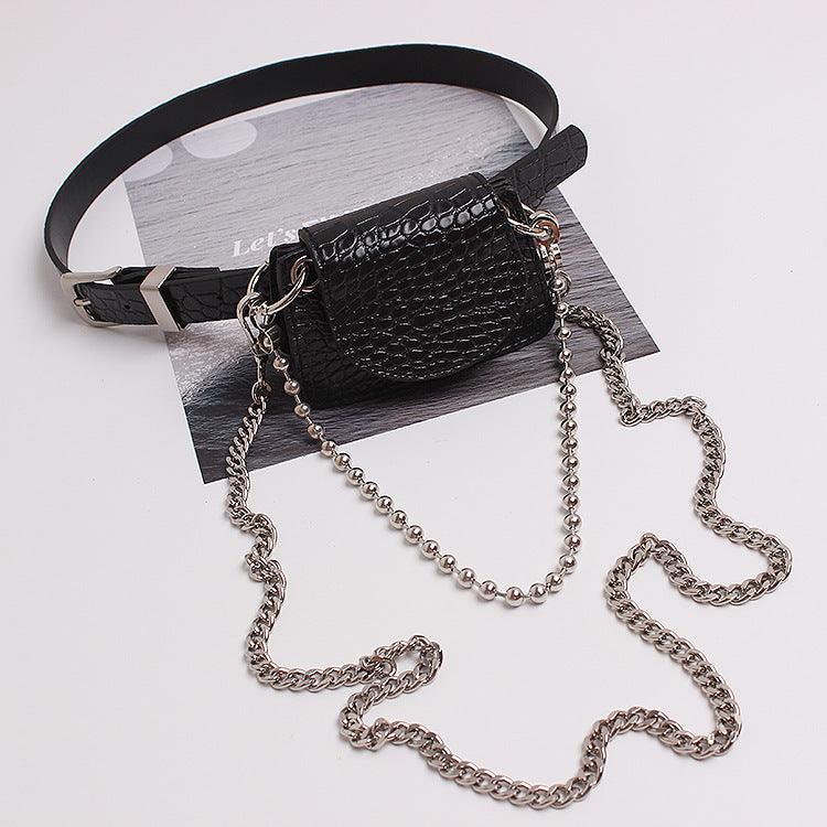 Chain Crossbody Bag Pattern Bead - Trendha