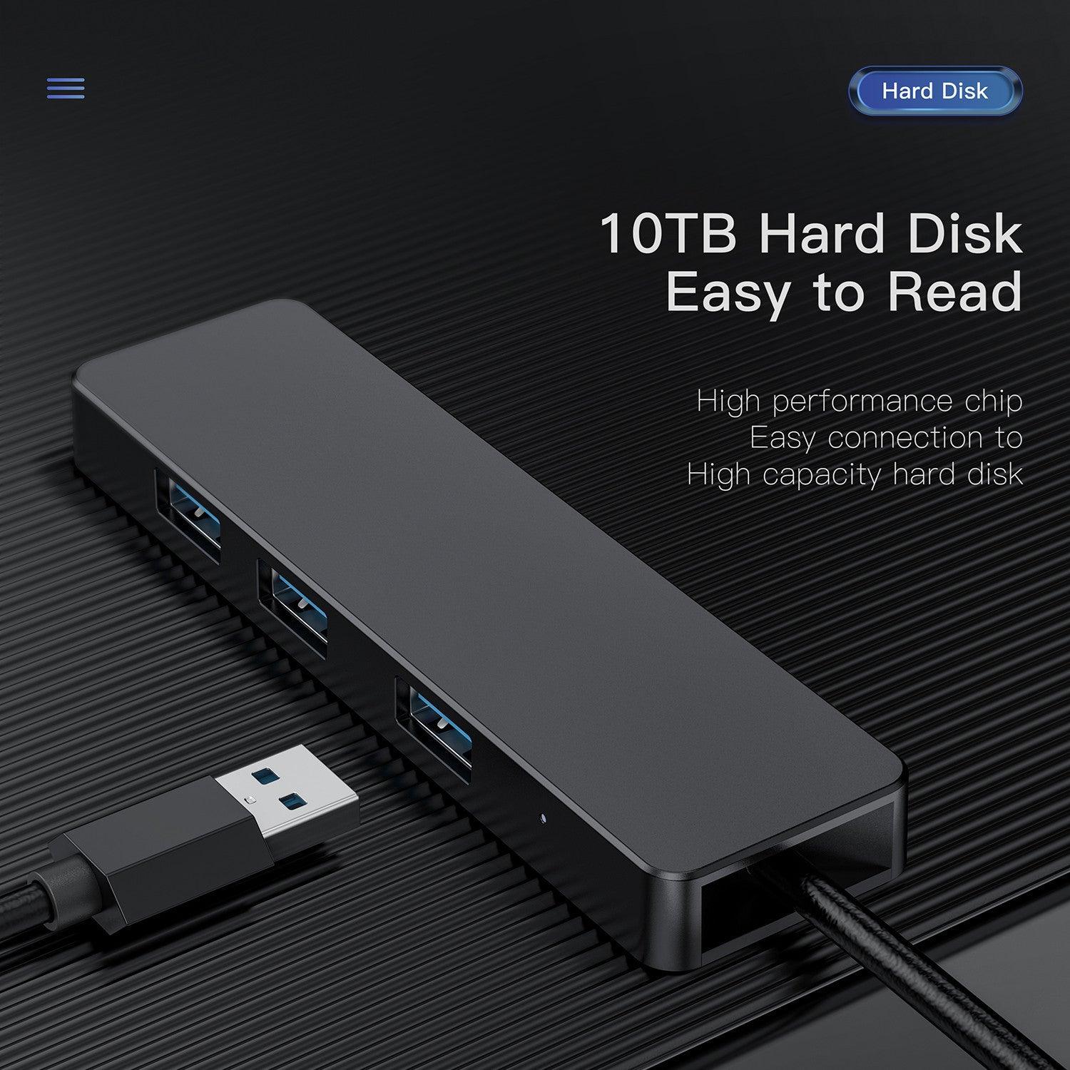 The New TypeC HUB Is Suitable For The Computer 4-in-1 Expansion Adapter - Trendha
