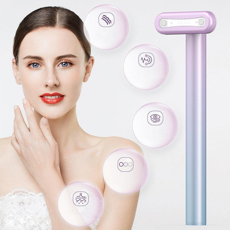 The New Beauty Eye Micro-current Massager Color Light Iontophoresis Instrument - Trendha
