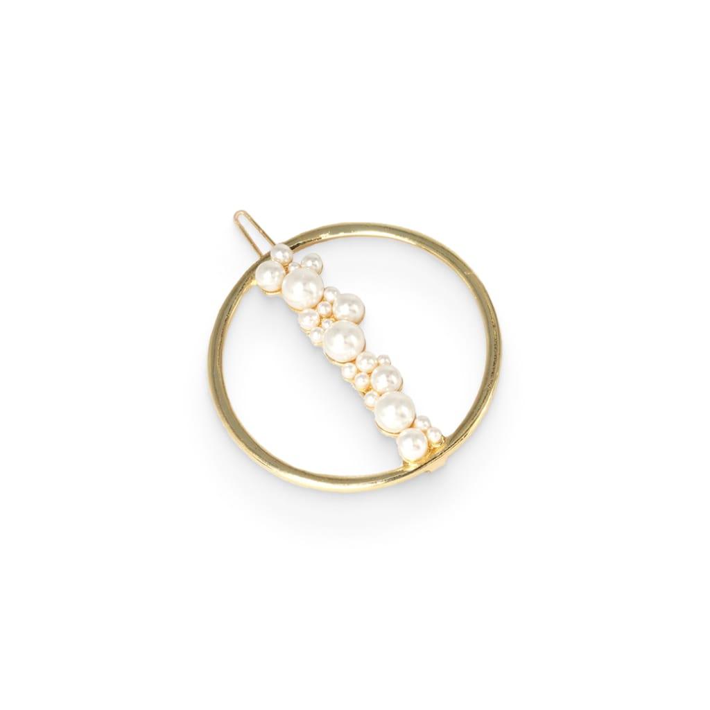 Faux Pearl Hair Clip - Trendha