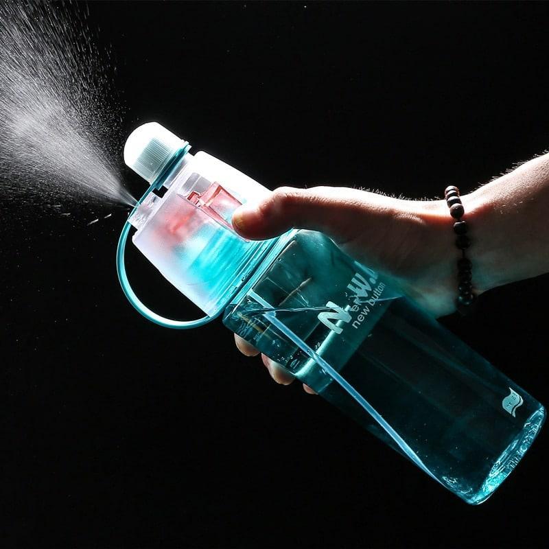 3 Colors Spray Sport Water Bottle - Trendha