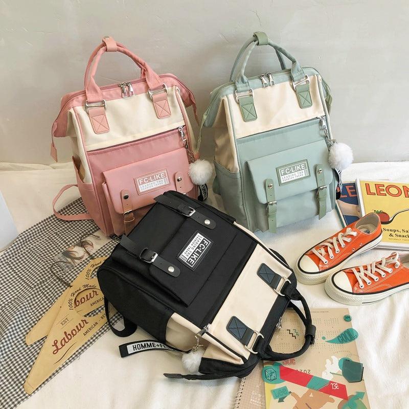 Junior High School Student Large Capacity High School Student Backpack - Trendha