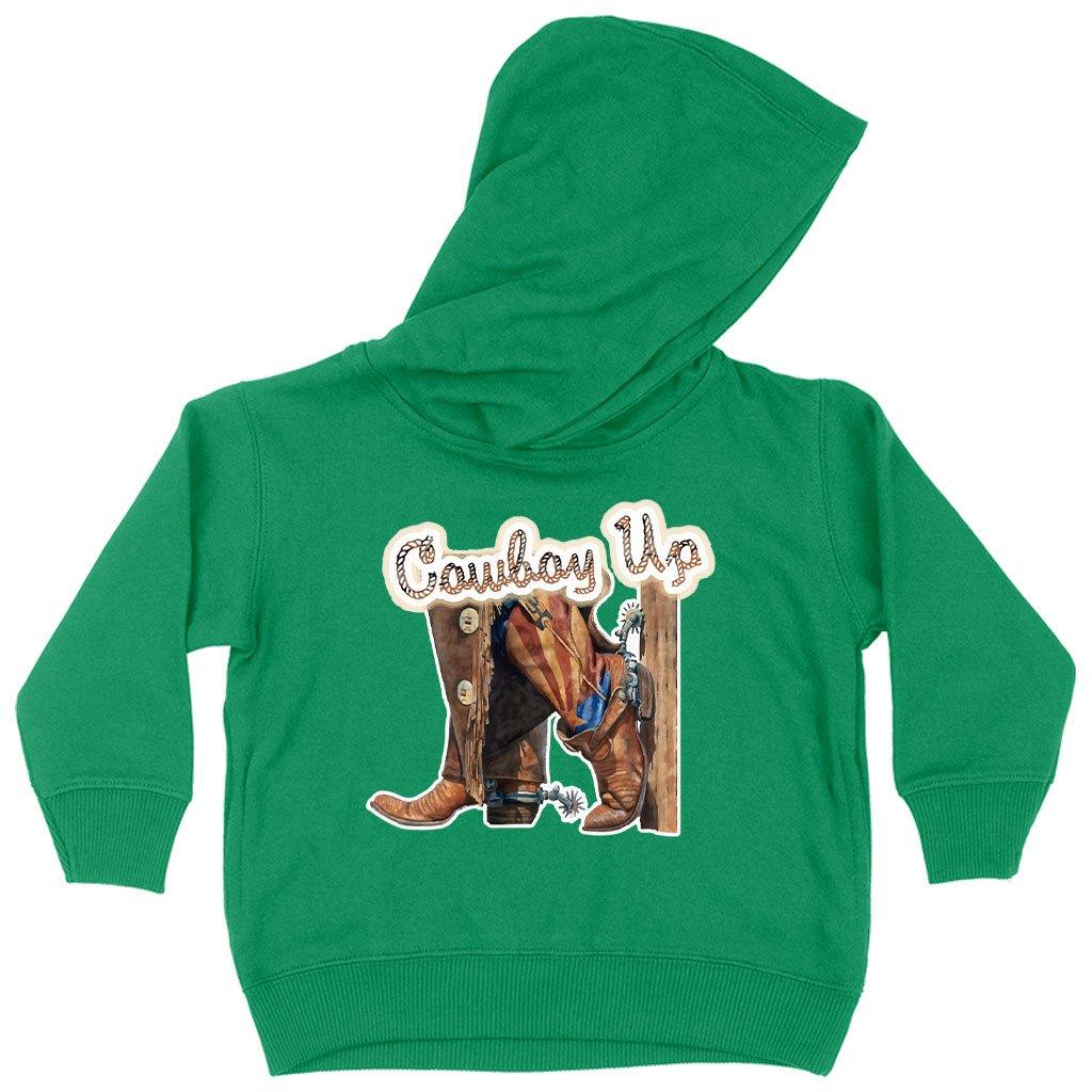 Toddler Cowboy Up Hoodie - Vintage Hoodies