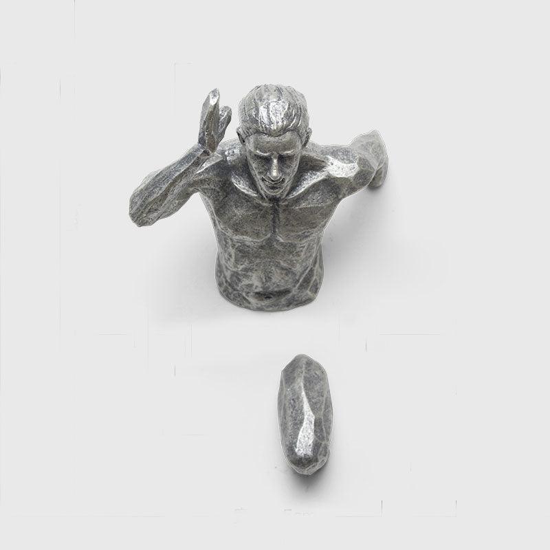 Character wall hanging wall decoration art creativity - Trendha