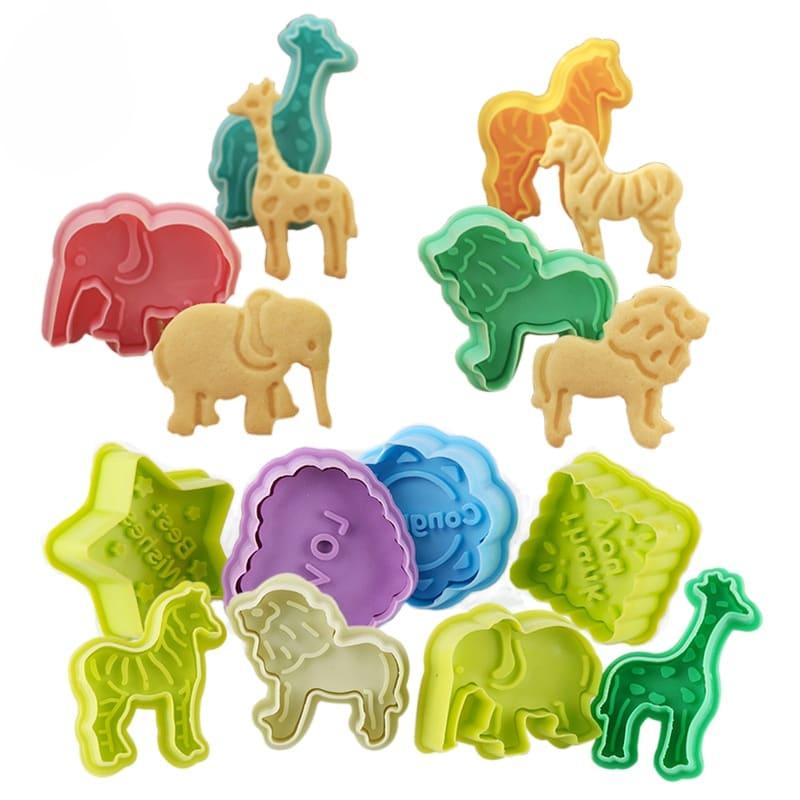 3D Animal Shaped Cookie Molds - Trendha