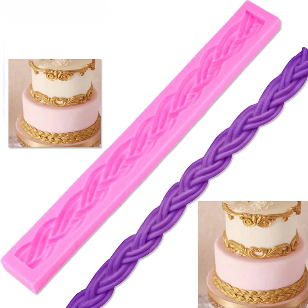 3D Long Rope Shaped Cake Mold - Trendha