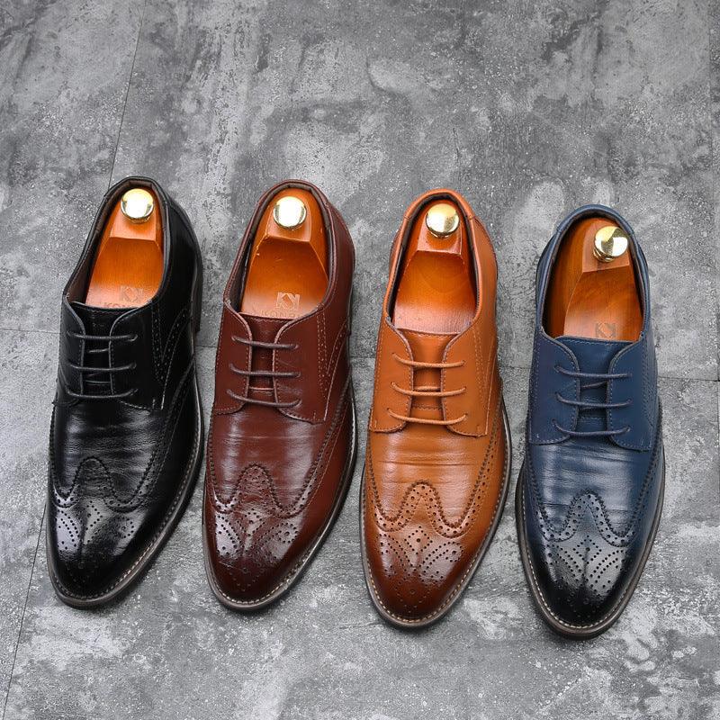 Fashion Men's Shoes With Laces Fashion Casual Leather - Trendha