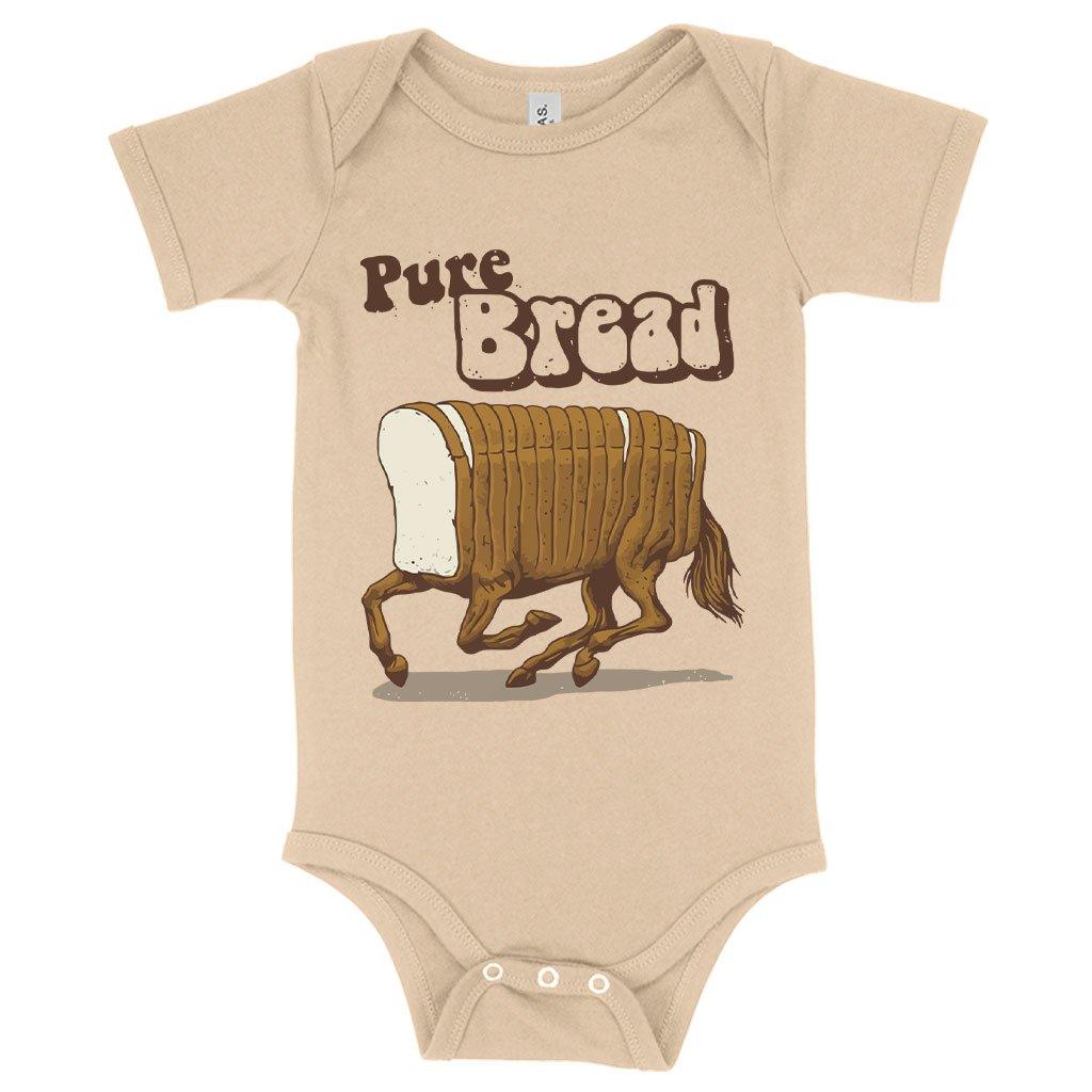 Baby Jersey Pure Bread Onesie - Funny Onesies - Trendha