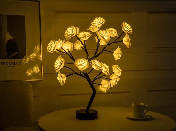 Rose Flower Tree LED Lamp - Trendha