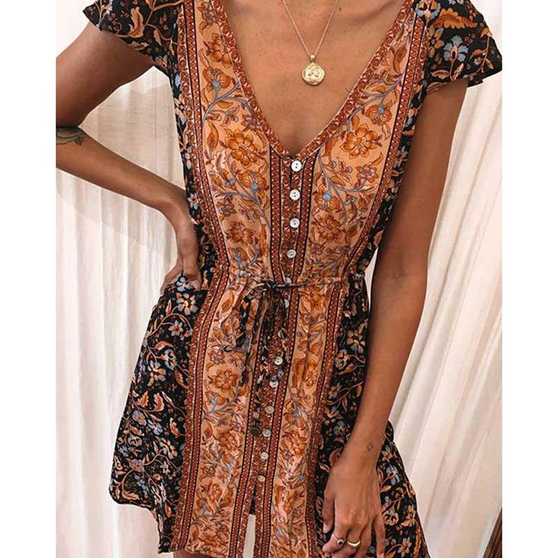 Mini ladies long sleeve dress - Trendha