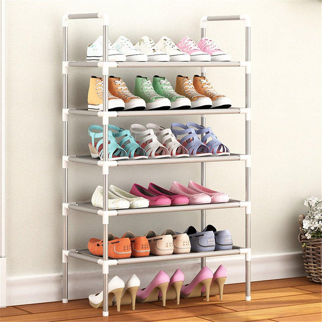 3/4/5/6 Tier Shoe Rack Storage Organiser Stand Shelf Portable Cabinet Holder - Trendha