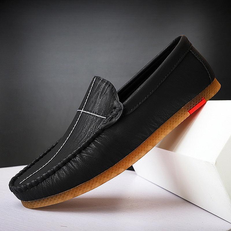 Spring New Men's Casual Lazy Small Leather Shoes - Trendha