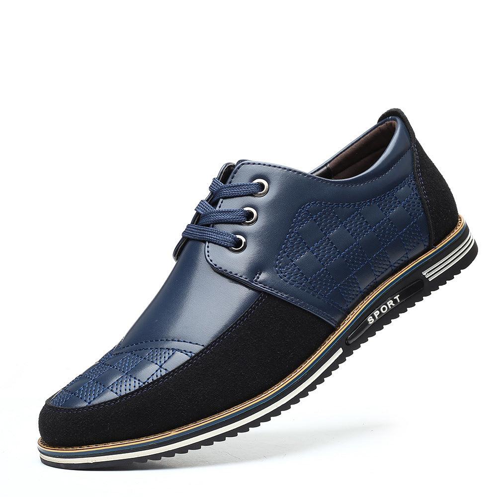 Trendy Casual Shoes Men's Lattice Lace-up Men's Shoes - Trendha