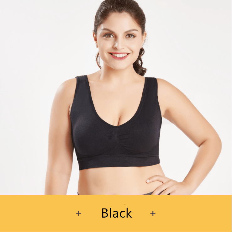 Sports Bra No Steel Ring Chest Wrap No Trace Female Underwear Beauty Yoga Back Shockproof - Trendha