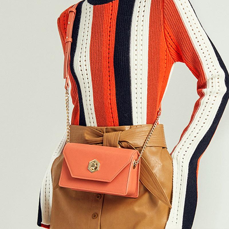 Fashionable Simple Chain Temperament Popular Commuter Small Square Bag - Trendha