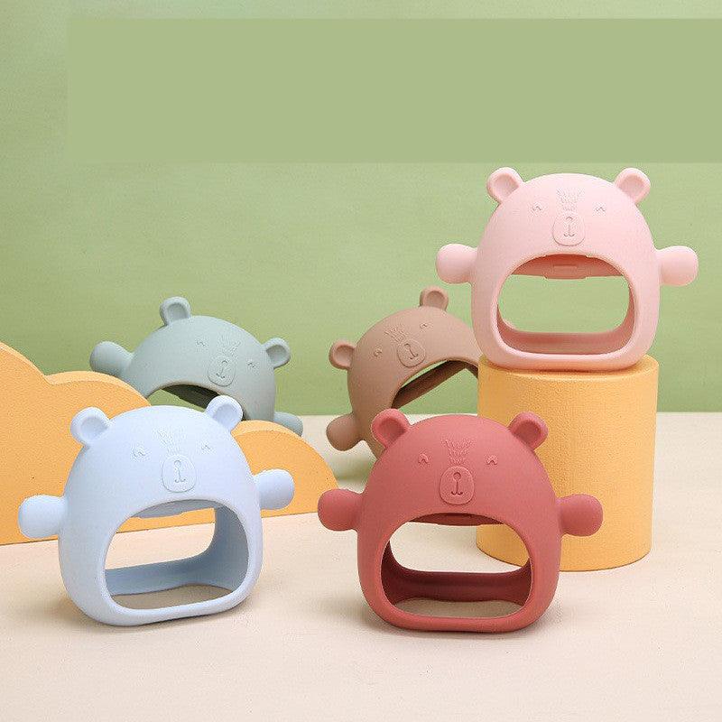 The New Hand Guard Teether Can Be Boiled Silicone Artifact Comfort Toys - Trendha