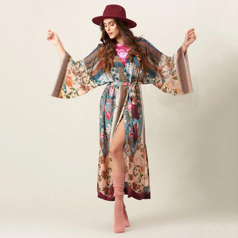 Cardigan bikini blouse - Trendha