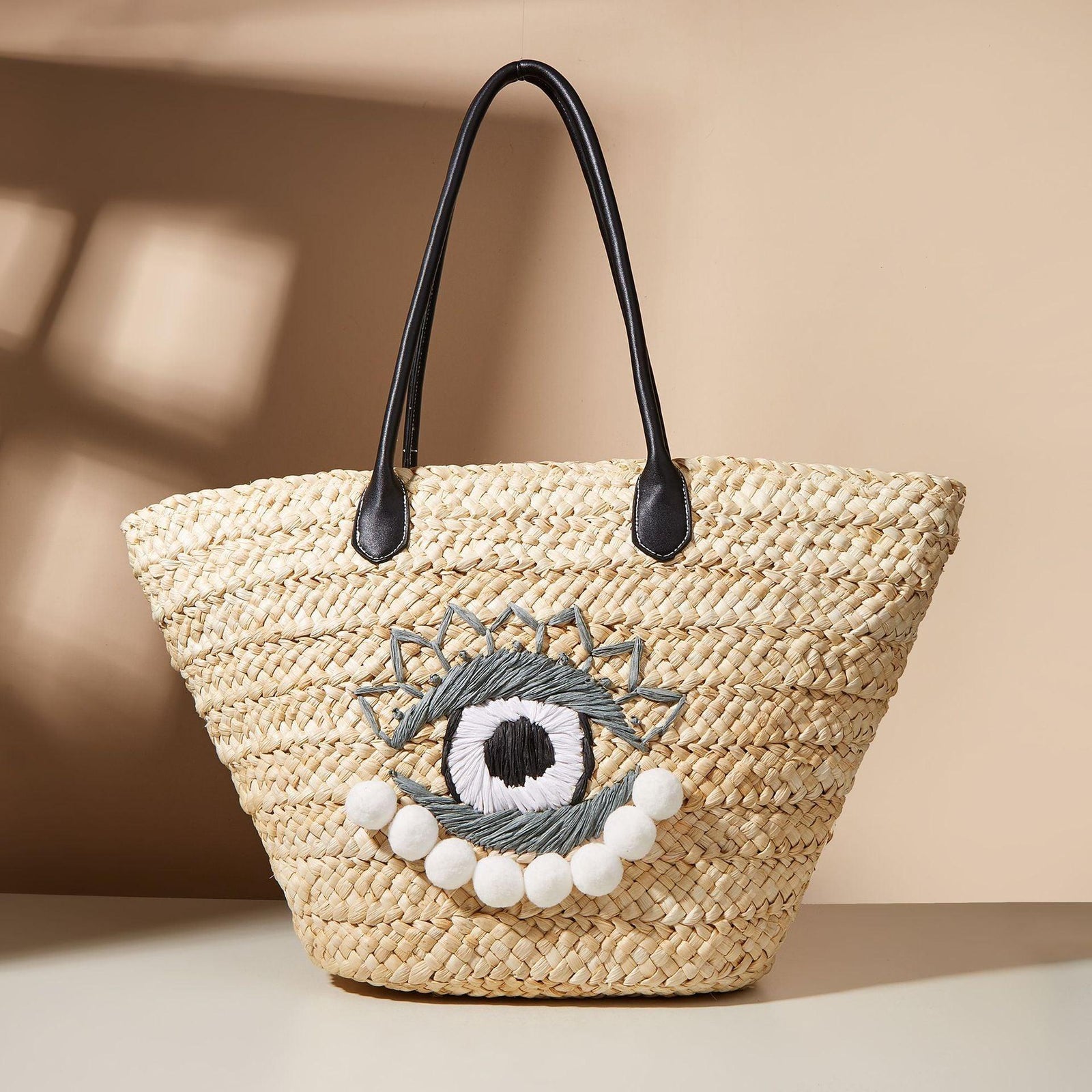Women's Ethnic Holiday Fashion Eye Shoulder Bag - Trendha