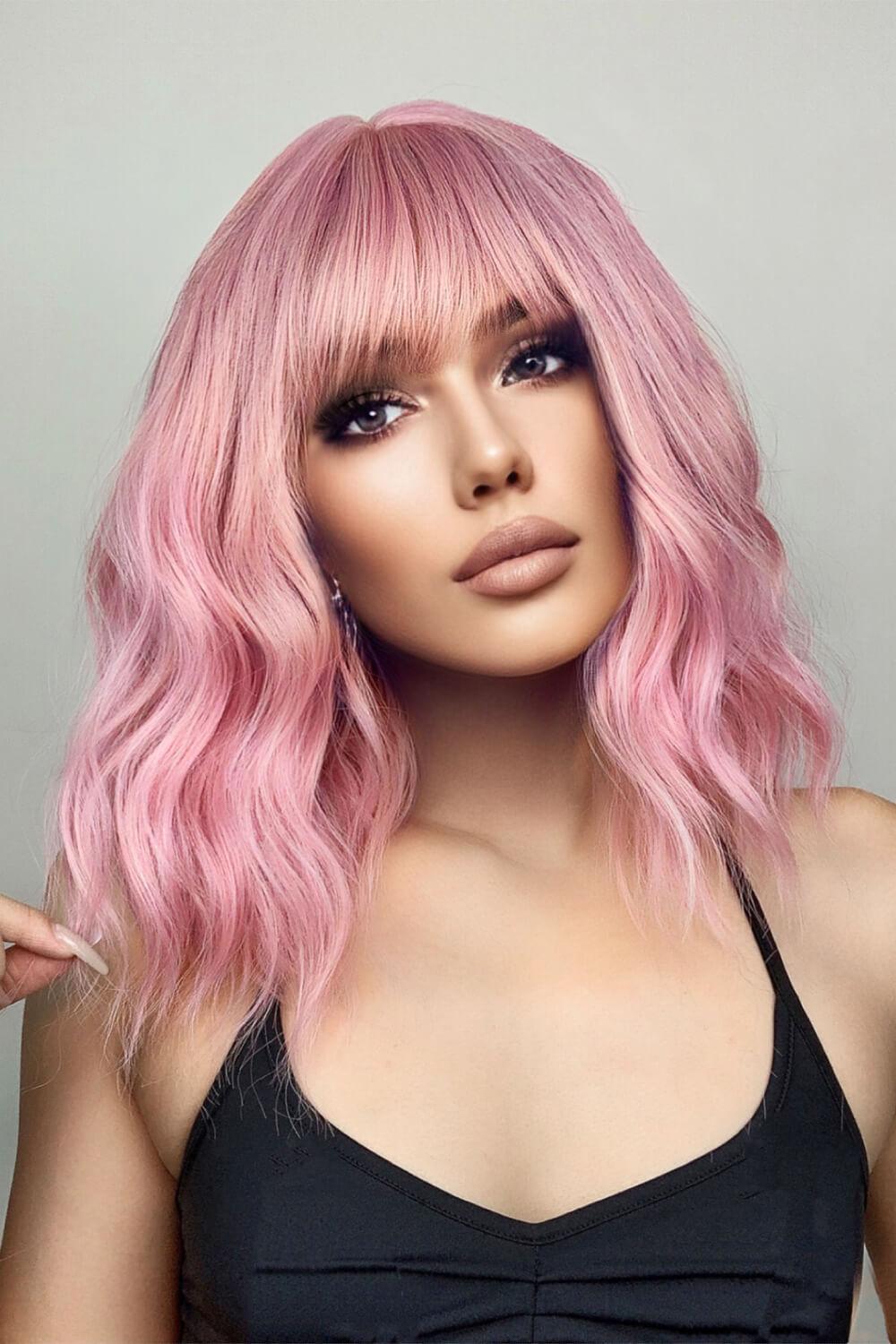 Bobo Wave Synthetic Wigs 12'' - Trendha