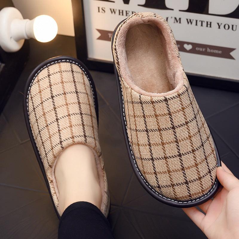 Fabric Cotton Slippers Bag With Platform - Trendha