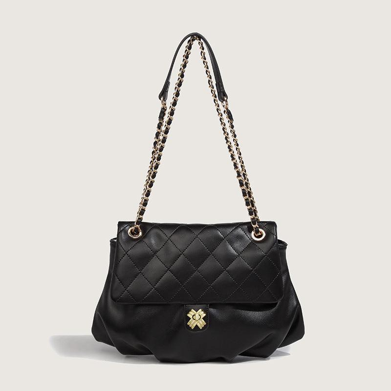 Lingge Bag Trendy Fashion Chain Messenger Shoulder Bag - Trendha