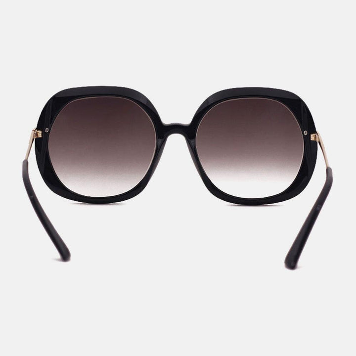 Women Casual Fashion Classical Full Metal Frame Round Shape UV Protection Sunglasses - Trendha