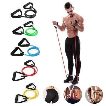 25Ib Resistance Bands Home Multi-Function Leg Arm Expansion Strength Training Elastic Yoga Band - Trendha