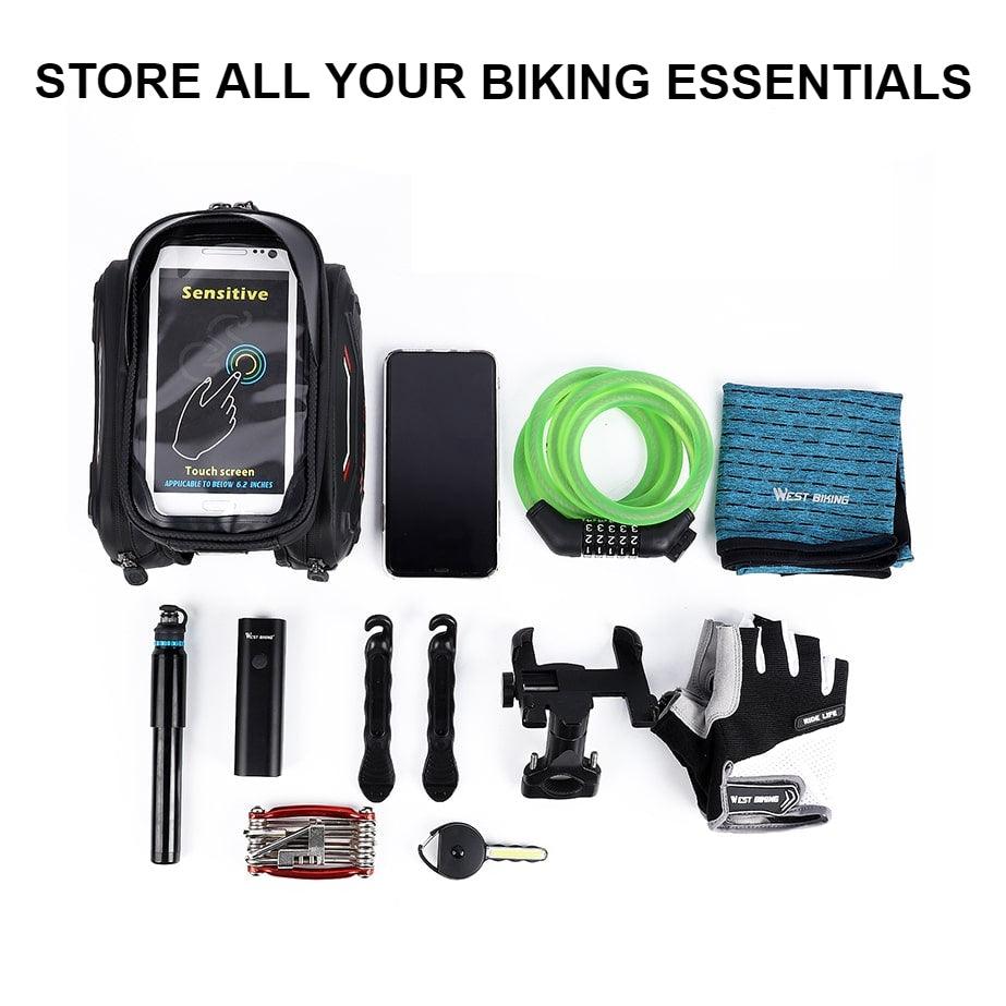 Waterproof Bicycle Touch Screen Bag - Trendha