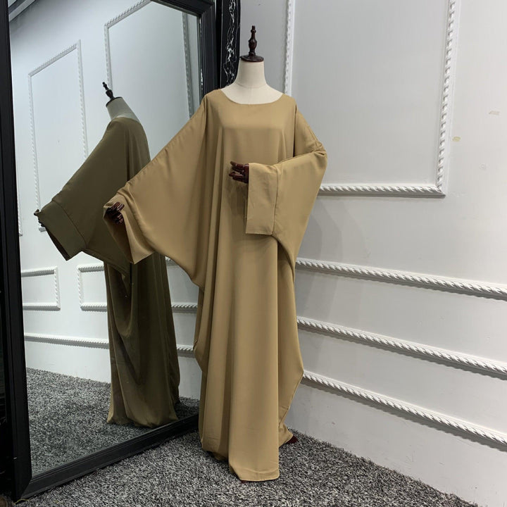 Middle East Dubai Turkish Robe Dress - Trendha