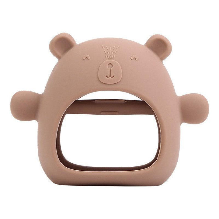 The New Hand Guard Teether Can Be Boiled Silicone Artifact Comfort Toys - Trendha