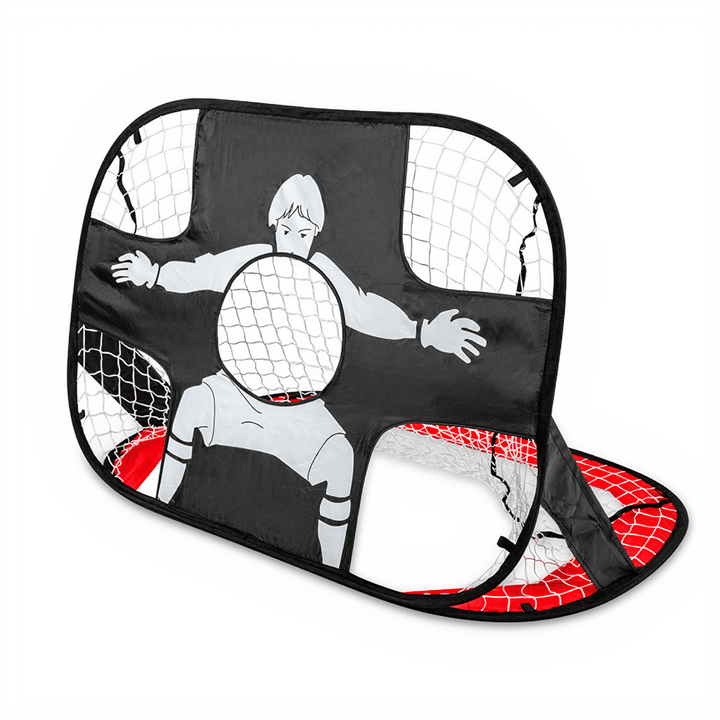 Compact Dual-Function Cloth Soccer Net - Trendha