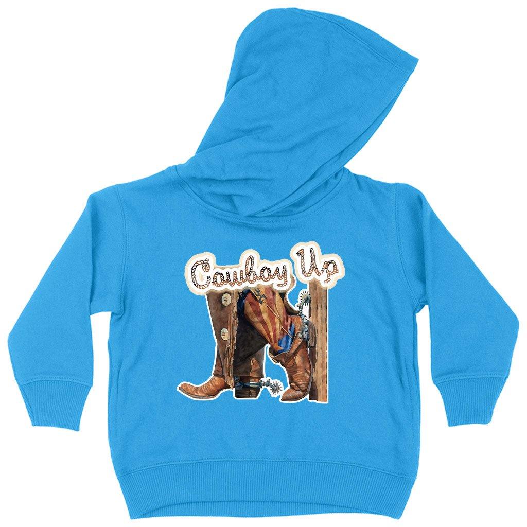 Toddler Cowboy Up Hoodie - Vintage Hoodies - Trendha