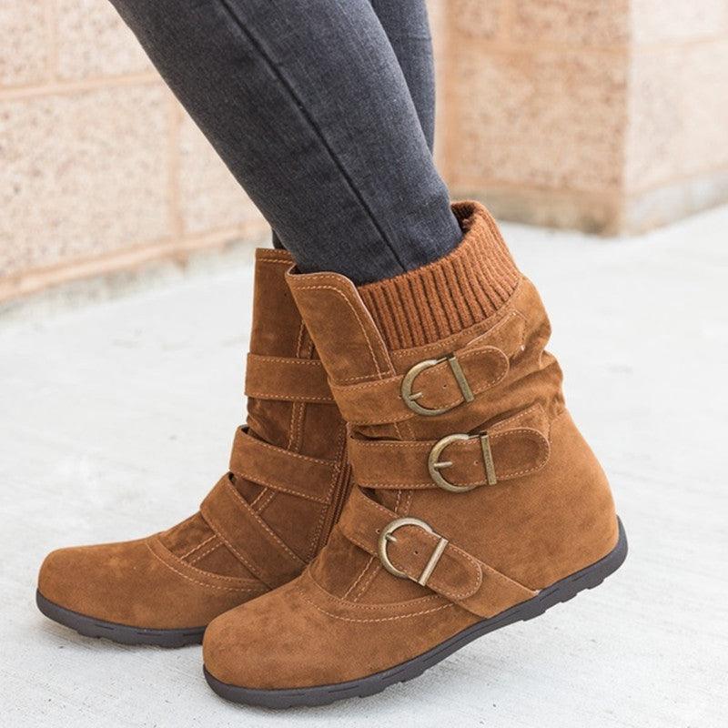 Casual cotton boots - Trendha