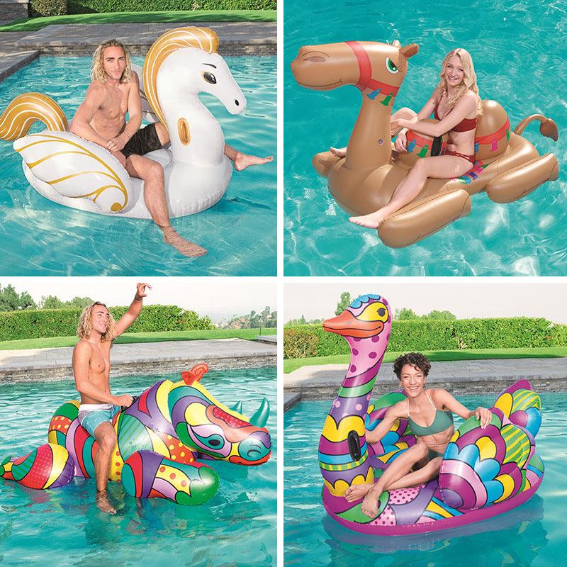 Swimming Ring Children's Water Mount Inflatable Large - Trendha