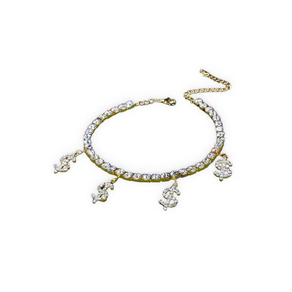 Dollar Pendant Anklet - Trendha