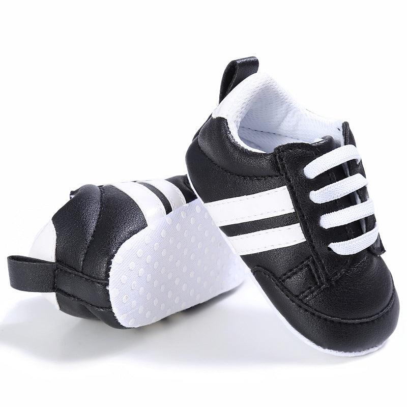 Cute Comfortable Soft Leather Baby Sneakers - Trendha