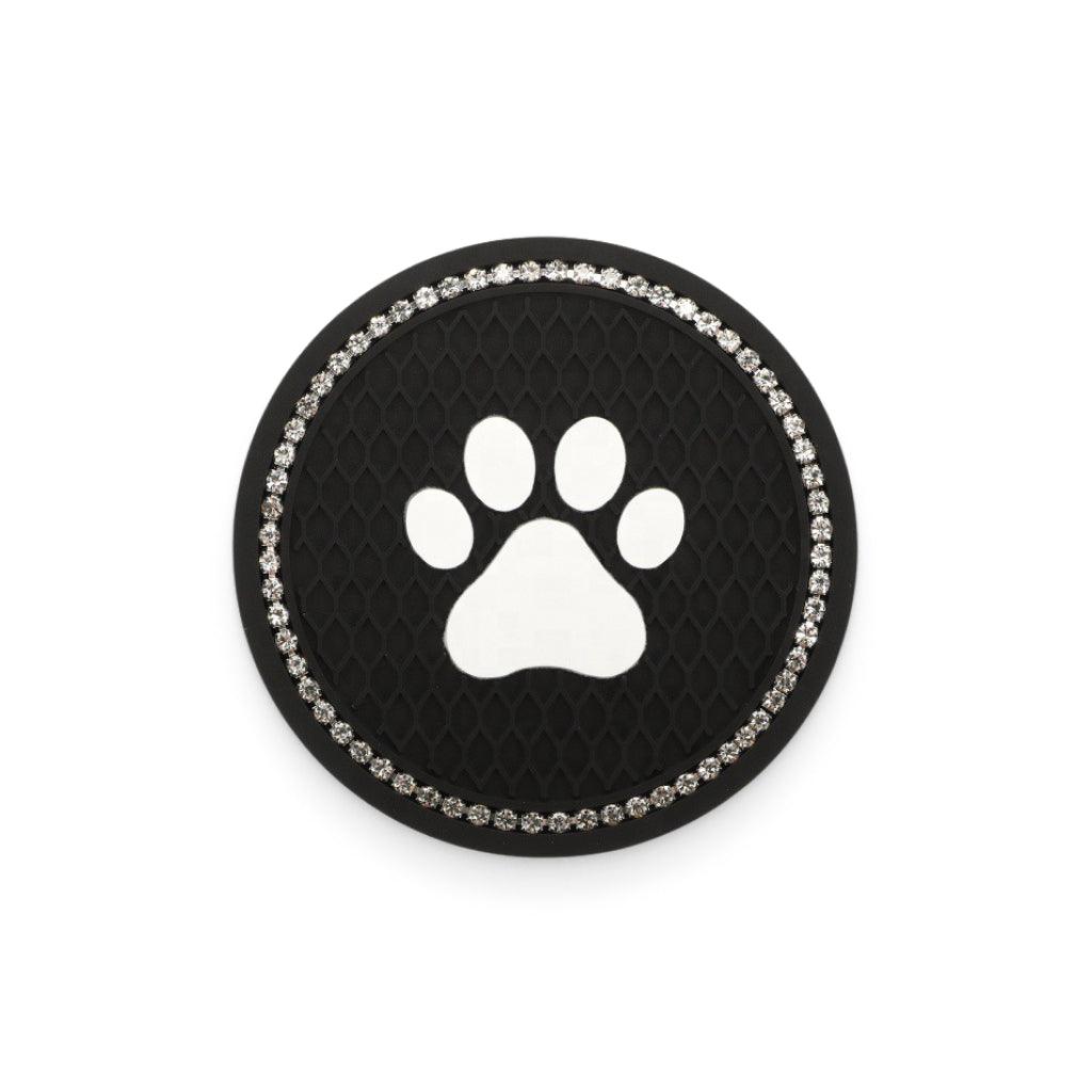 Anti-Slip Paw Print Car Drink Coaster - Trendha