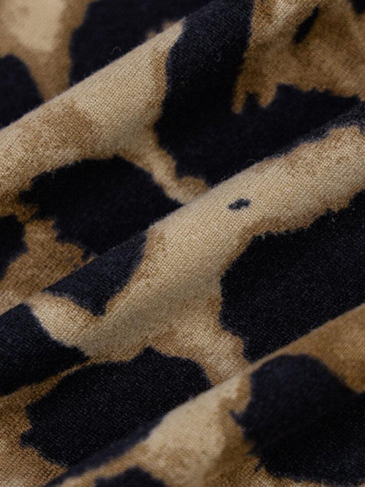 Leopard Snake Print Straps Sleeveless Casual Bodycon Dress - Trendha