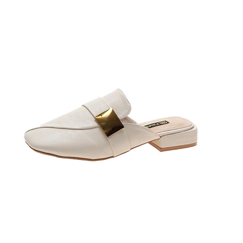 Semi-supporting Women's Shoes 2021 New Slippers Women's Outer - Trendha