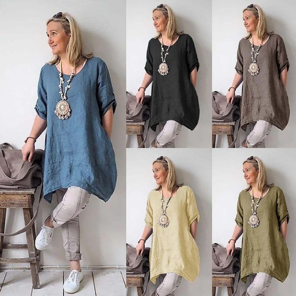 Irregular hem dress - Trendha