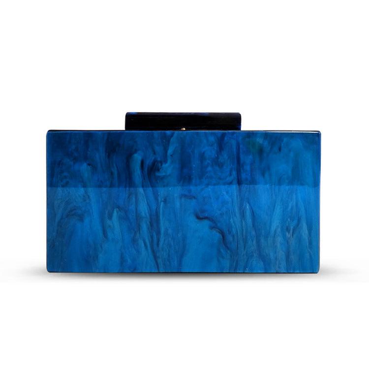 Pearlescent Small Square Bag Party Dress Clutch Bag Hard Box Bag - Trendha