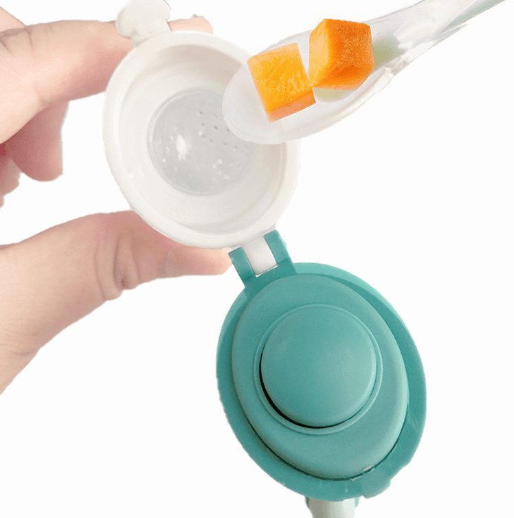 Baby Rotary Push-type Bite Music Fruit And Vegetable Bite Music Fruit Food Supplement Molar Stick Silicone Pacifier Teether - Trendha