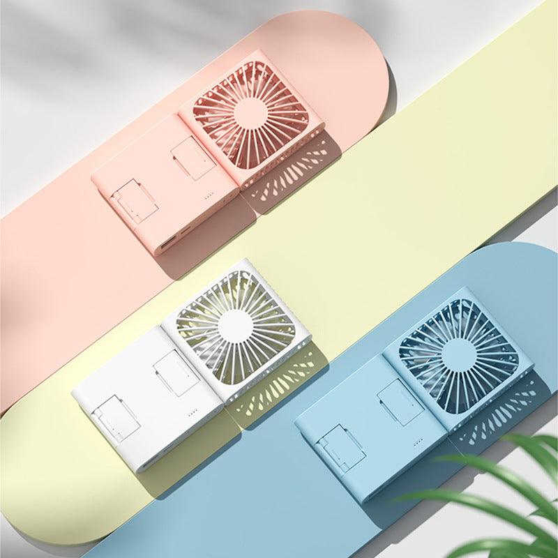 New Back Clip Portable Hanging Neck USB Power Bank Mini Fan - Trendha