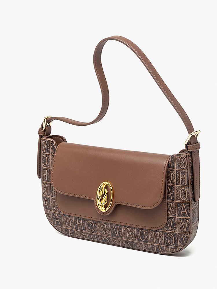 Retro Vintage Advanced Sense Of One Shoulder Armpit Bag Portable - Trendha