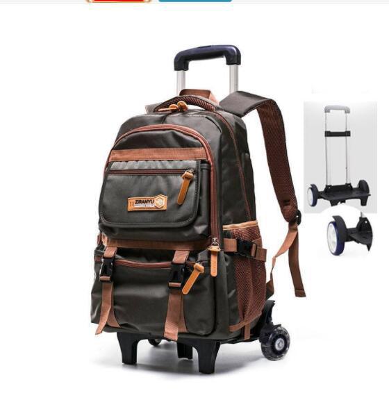 Fashion And Simple Children's Trolley School Bag - Trendha